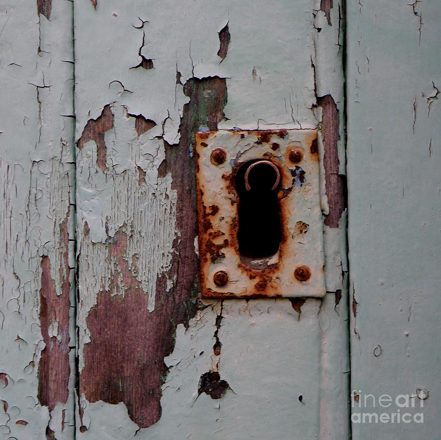Lock on Mouse Door Photograph by Lainie Wrightson