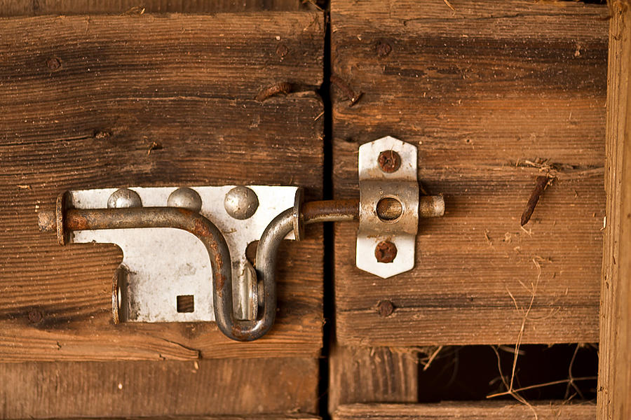 Locked Photograph by Jim Finch - Fine Art America