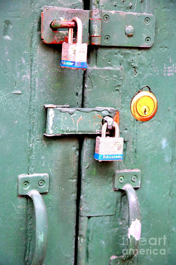 New Orleans Photograph - Locked Tight by Carol Groenen