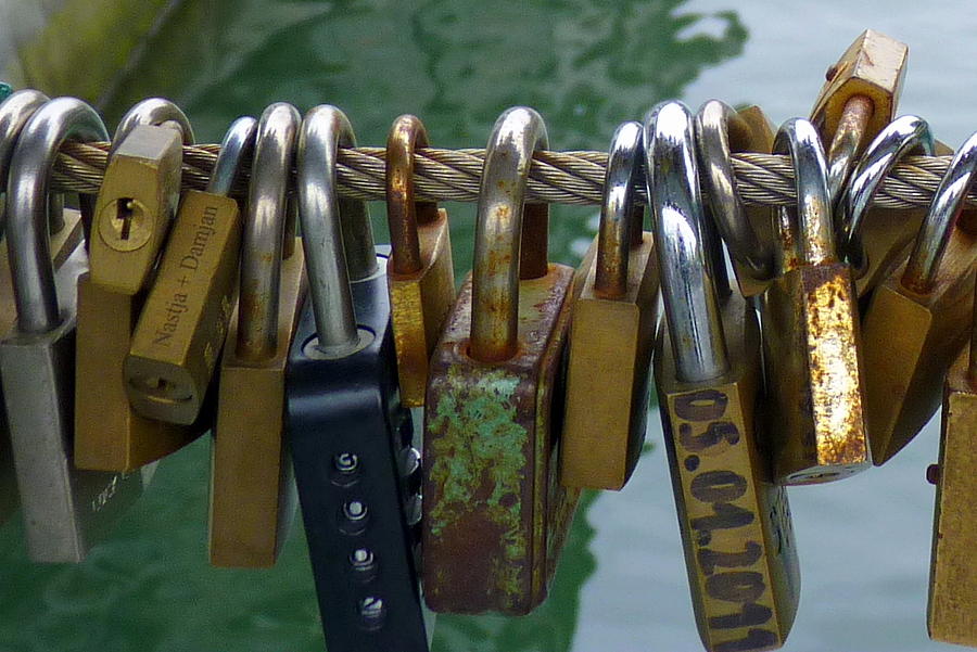 Locks of Love Photograph by Carla Parris