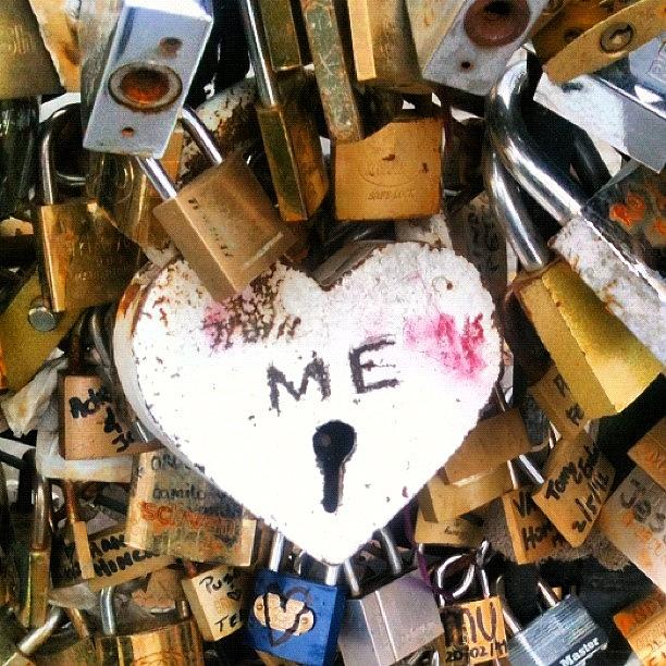 Paris Photograph - Locks of Love by Ssense of Style