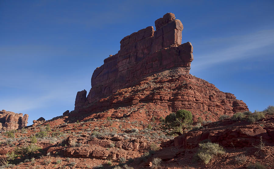Locomotive Rock in Valley of the Gods Photograph by Gregory Scott