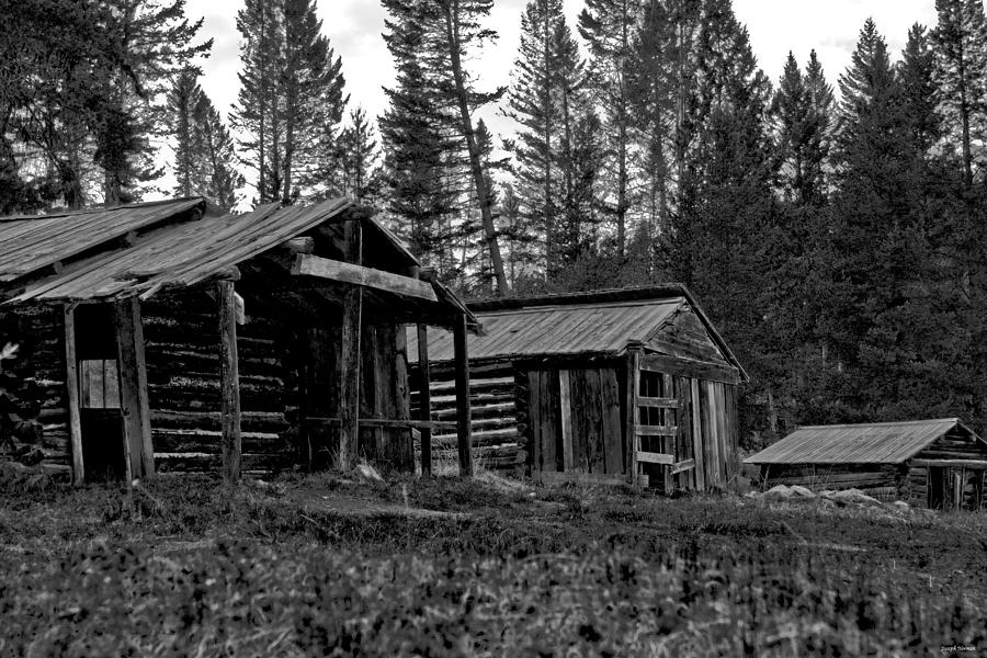 Log Cabins-Faded Dreams Photograph by Joseph Noonan
