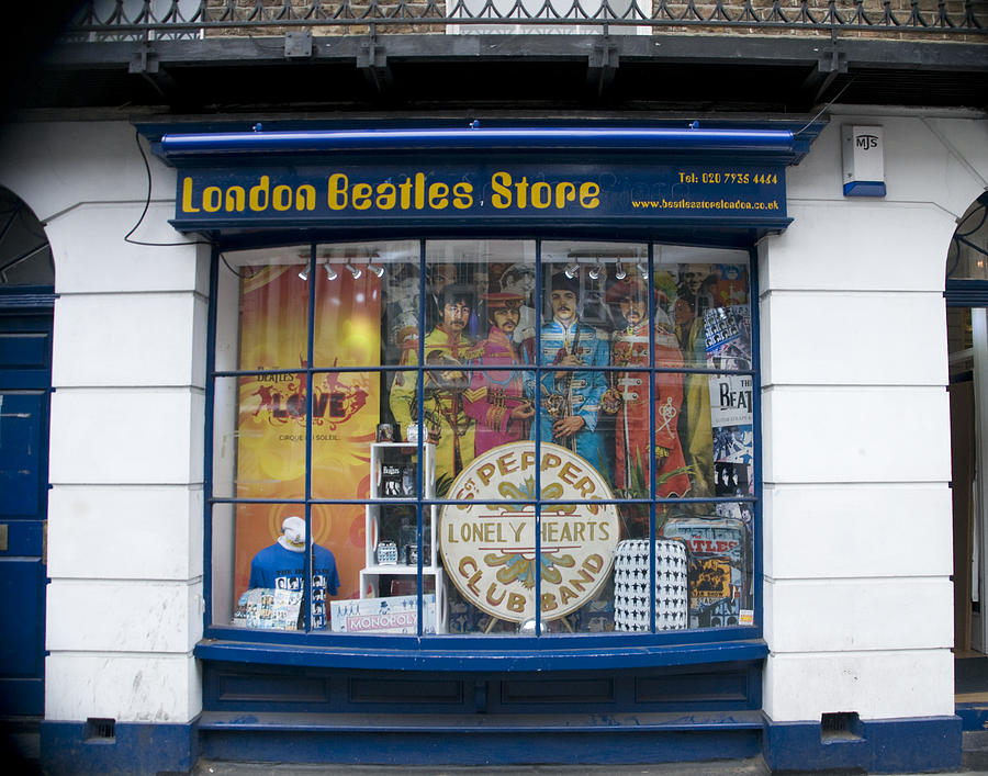 London Beatles Store Photograph by Mickey Clausen