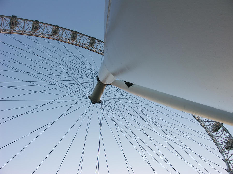 London Eye 2 Photograph by Roger Mullenhour