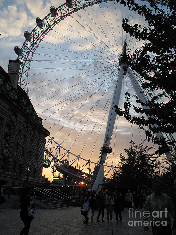 London Eye Photograph by Louise Peardon