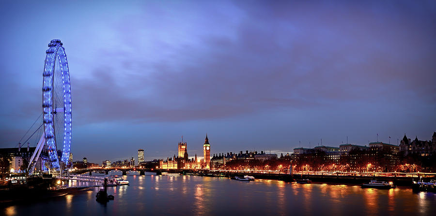 Big Ben Photograph - London Eye View by Vinicios De Moura