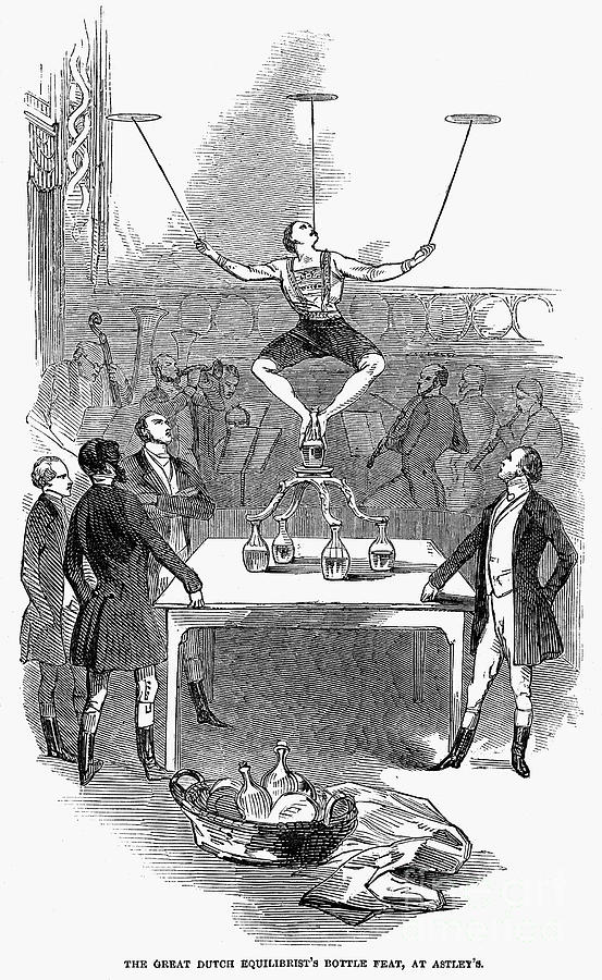 London: Juggler, 1846 Photograph by Granger