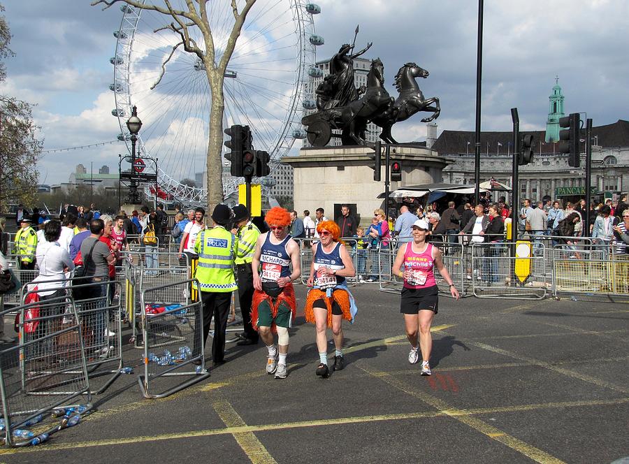 London Marathon Photograph by Keith Stokes