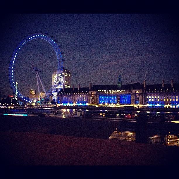 London Photograph - #london Nights by Stephanie Brown