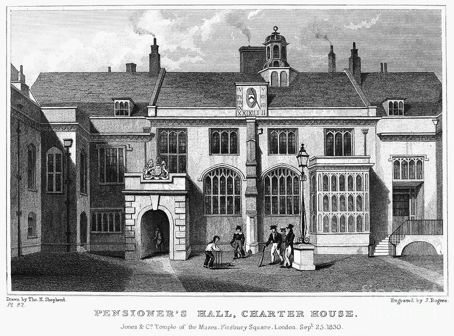 London: Pensioners Hall Photograph by Granger