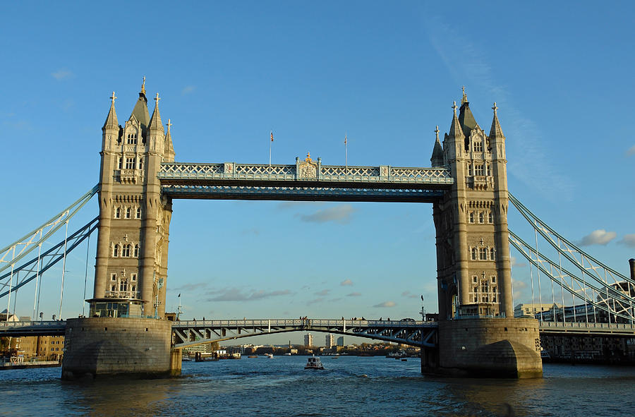 London Tower Bridge looking magnificent in the setting sun Photograph ...