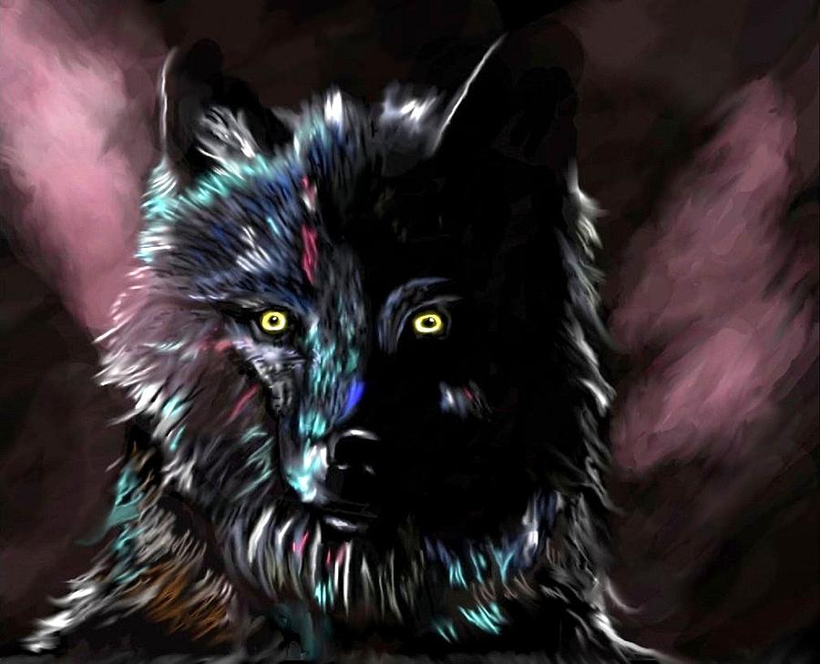 Wolves Painting - Lone Wolf by Herbert Renard