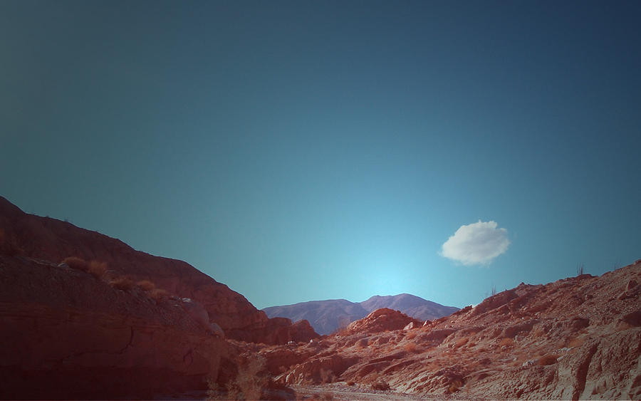 Nature Photograph - Lonely Cloud by Naxart Studio Nature Photograph - Lonely Cloud by Naxart Studio