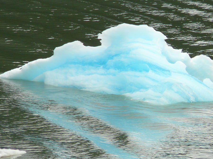 Lonely Iceberg Photograph by Debbie Poetsch - Fine Art America