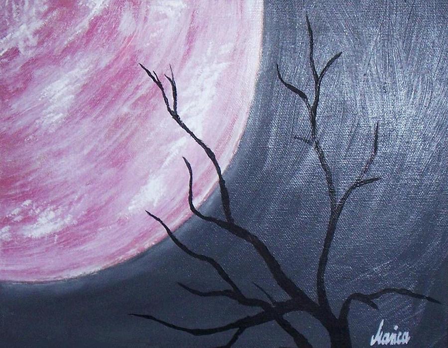 Lonely Night Painting by Marianna Mills