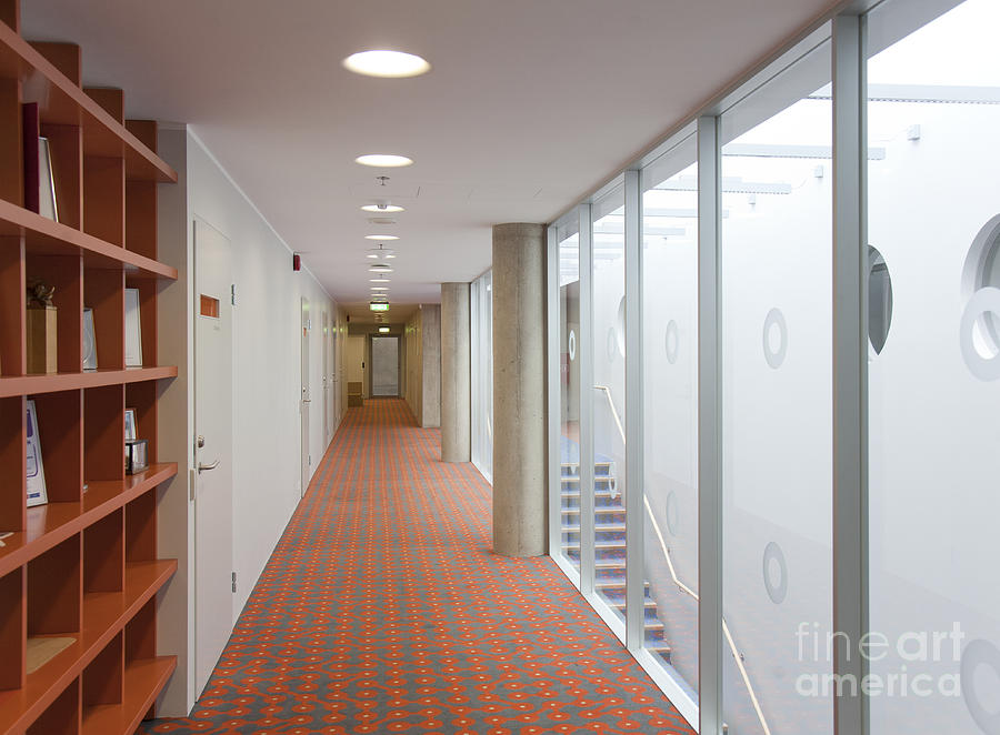 Long Carpeted Hallway Photograph by Jaak Nilson - Fine Art America