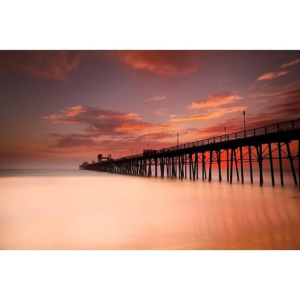 Long Exposure (180 Seconds) At The Photograph by Larry Marshall