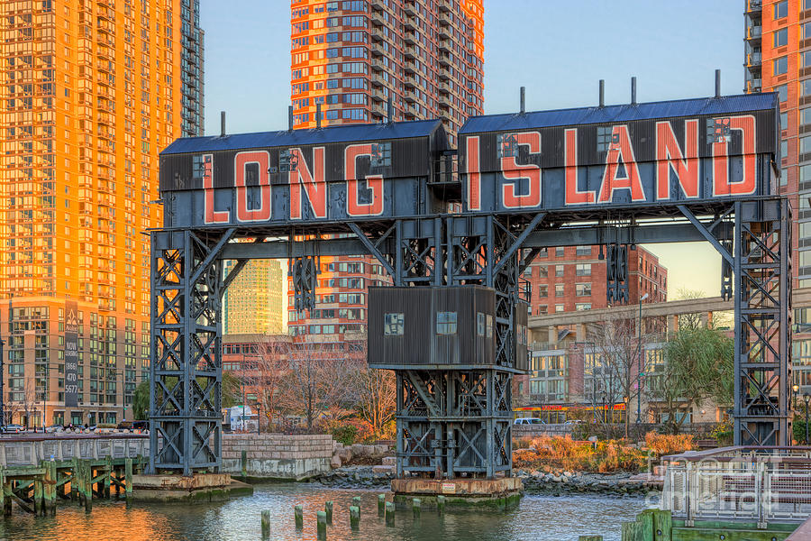 Long Island Railroad Gantry Cranes I Photograph by Clarence Holmes
