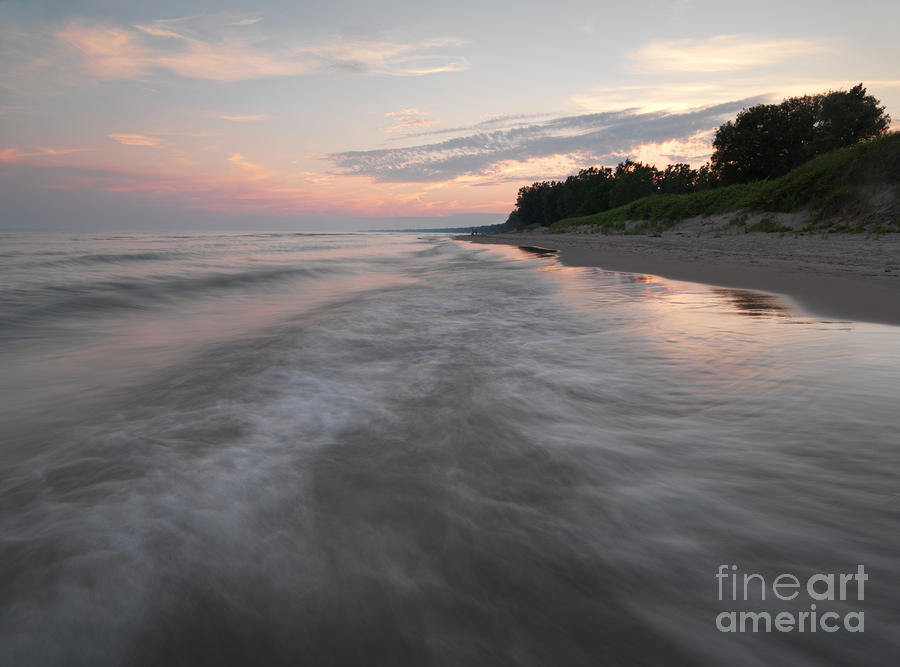 Long Point Beach Photograph by Maxim Images Exquisite Prints