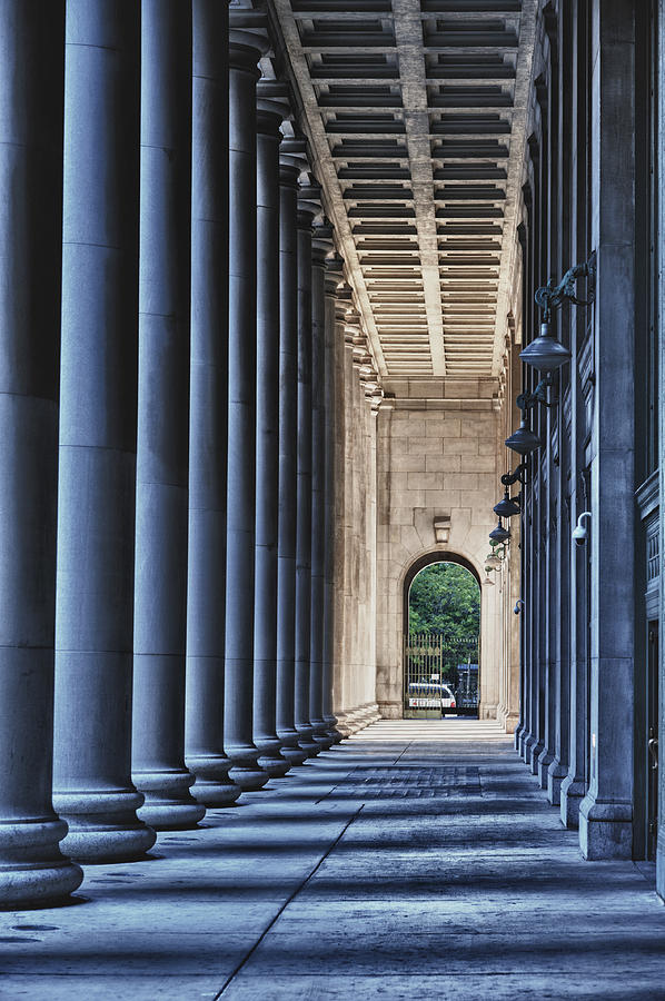 Long Tall Hallway Photograph by Donald Schwartz - Fine Art America