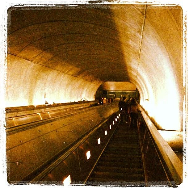 Longest Escalator Photograph by B Gross