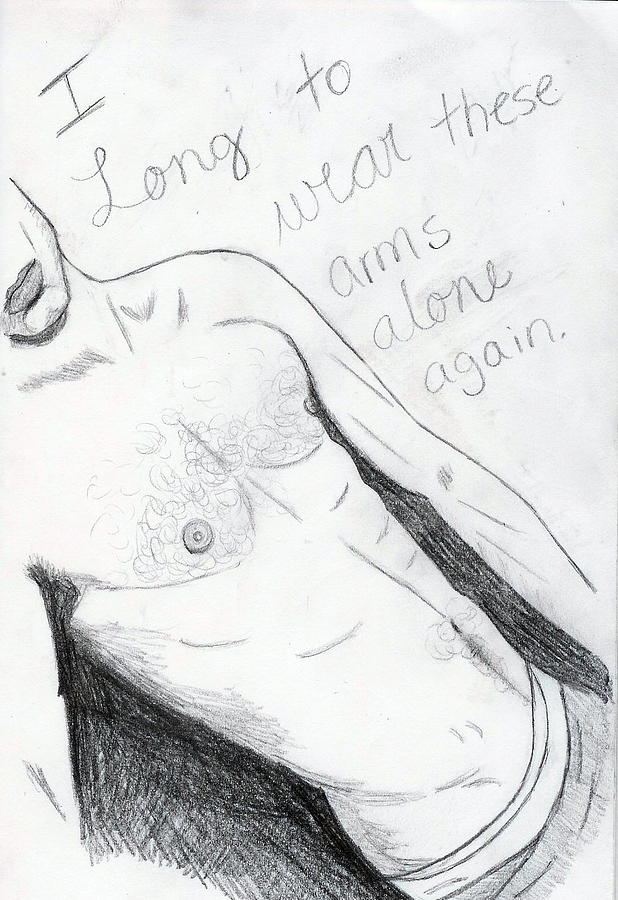 Longing Drawing by Rebecca Wood
