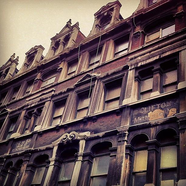 London Photograph - Look Up by Samuel Gunnell