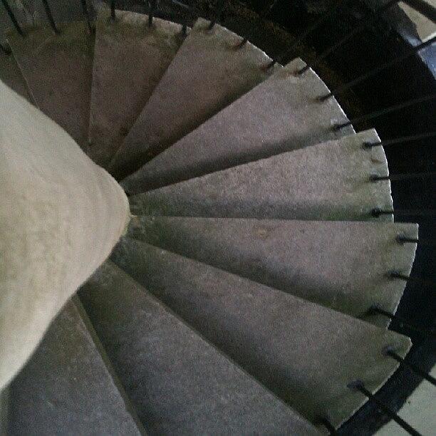 Abstract Photograph - #lookdown #teamlookdown #stairs by Kevin Zoller