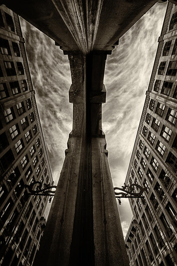 Architecture Photograph - Looking into the past... by Russell Styles