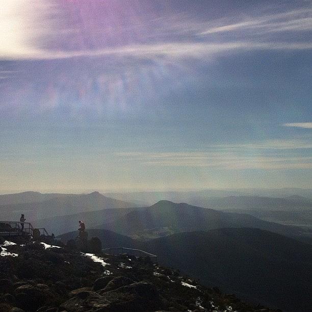 Looking North Into Tasmania From Mt Photograph by Raam Dev
