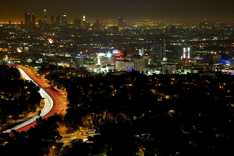 Looking to LA Photograph by Joseph Urbaszewski