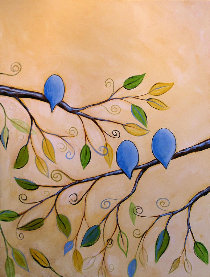 Looking To Spring Painting by Amy Giacomelli