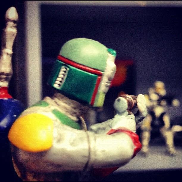 Toy Photograph - Looks Like Boba Fett Is About To Get by Seth Tours