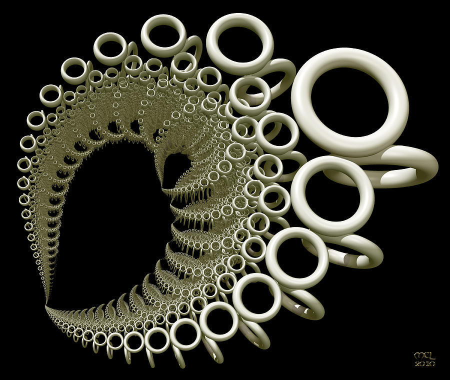 Loop Quantum Gravity Digital Art by Manny Lorenzo