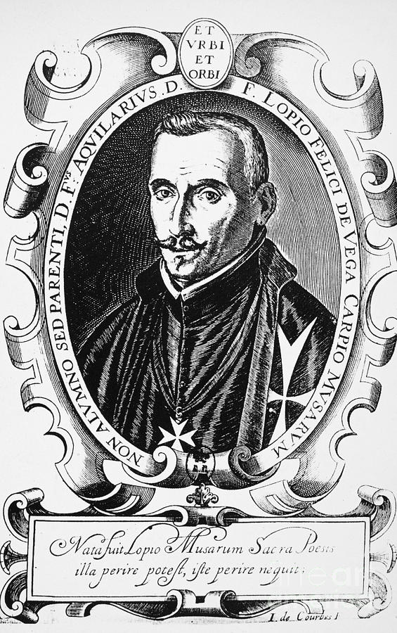 Lope De Vega (1562-1635) Photograph by Granger