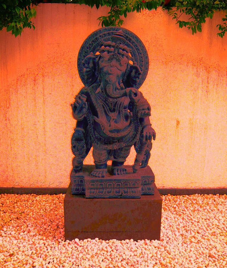 Lord Ganesha Mixed Media by Piety Dsilva