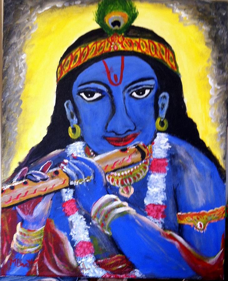 Lord Krishna by M Bhatt