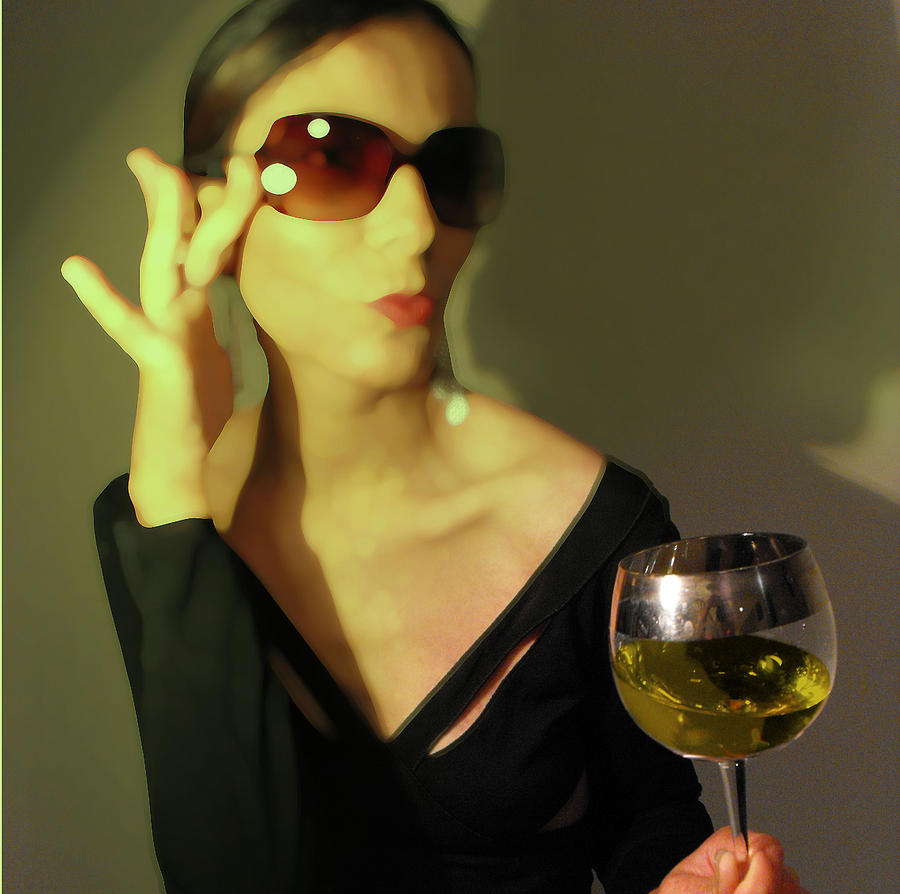 Wine Photograph - Loren by Naxart Studio
