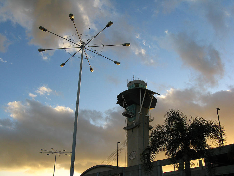 Landscape Photograph - Los Angeles Airport by Ian Stevenson Landscape Photograph - Los Angeles Airport by Ian Stevenson