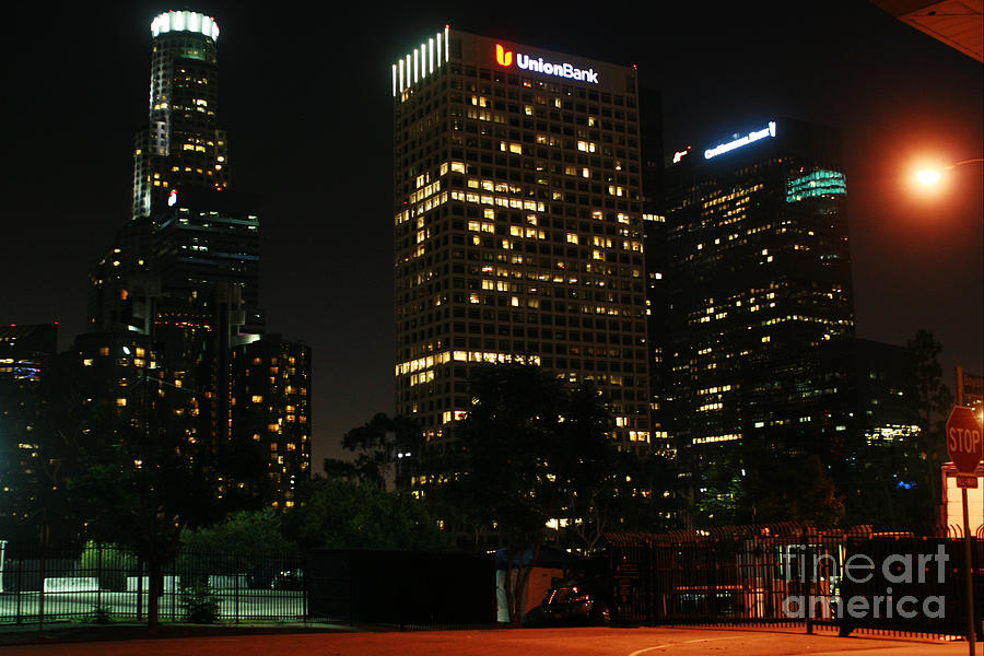 Los Angeles Photograph - Los Angeles City by Chris Apablaza