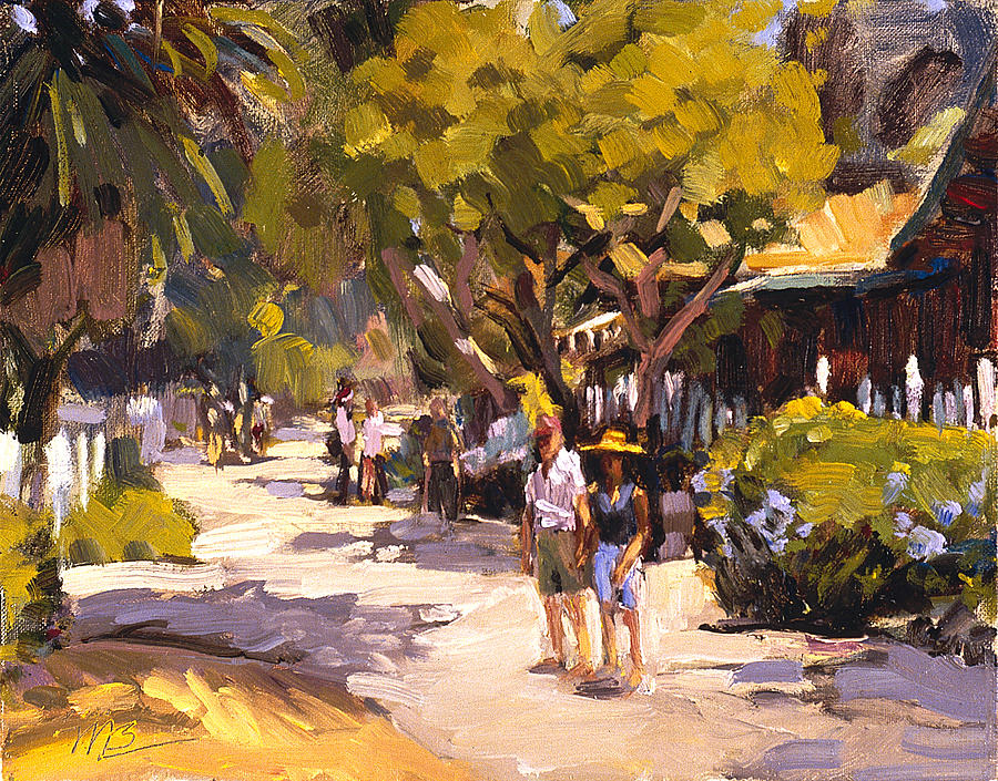 Los Rios Painting by Mark Lunde