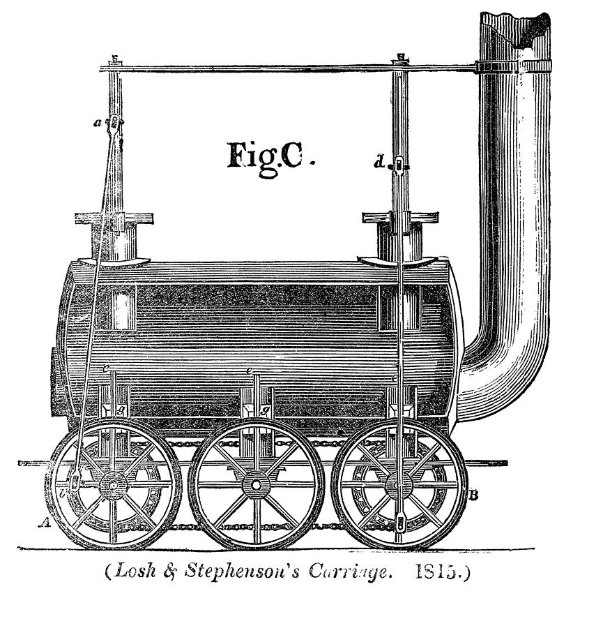 Transportation Photograph - Losh And Stephensons Carriage by Science, Industry & Business Librarynew York Public Library