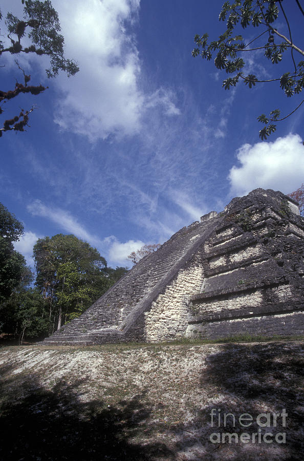 LOST WORLD Tikal Guatemala Photograph by John  Mitchell