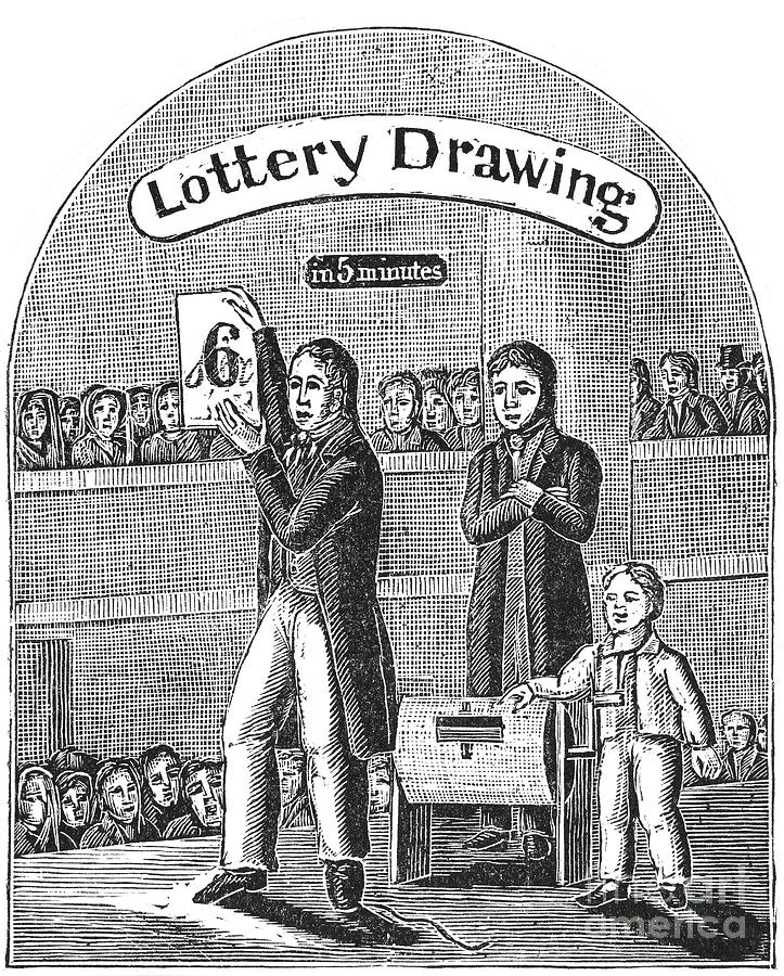 LOTTERY DRAWING, c1835 Photograph by Granger Fine Art America