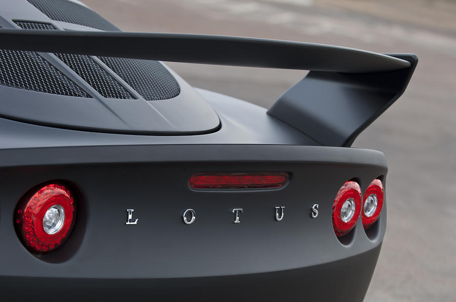 Lotus Taillights Photograph by Jill Reger