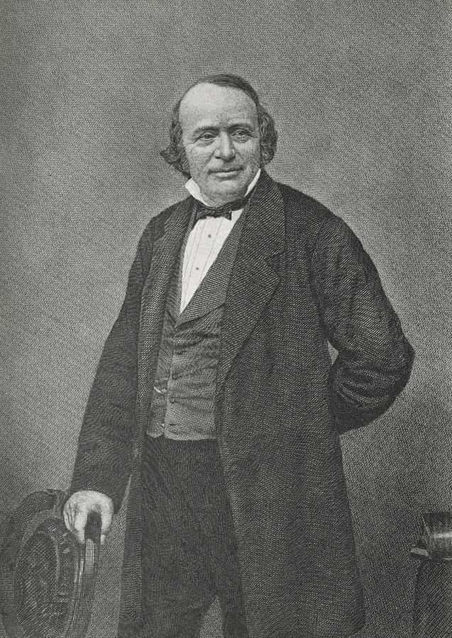 Fish Photograph - Louis Agassiz, Us-swiss Palaeontologist by Science, Industry & Business Librarynew York Public Library