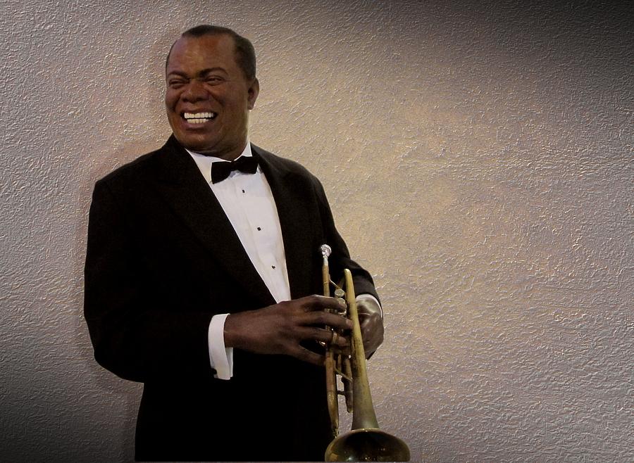 Louis Armstrong Photograph by David Dehner
