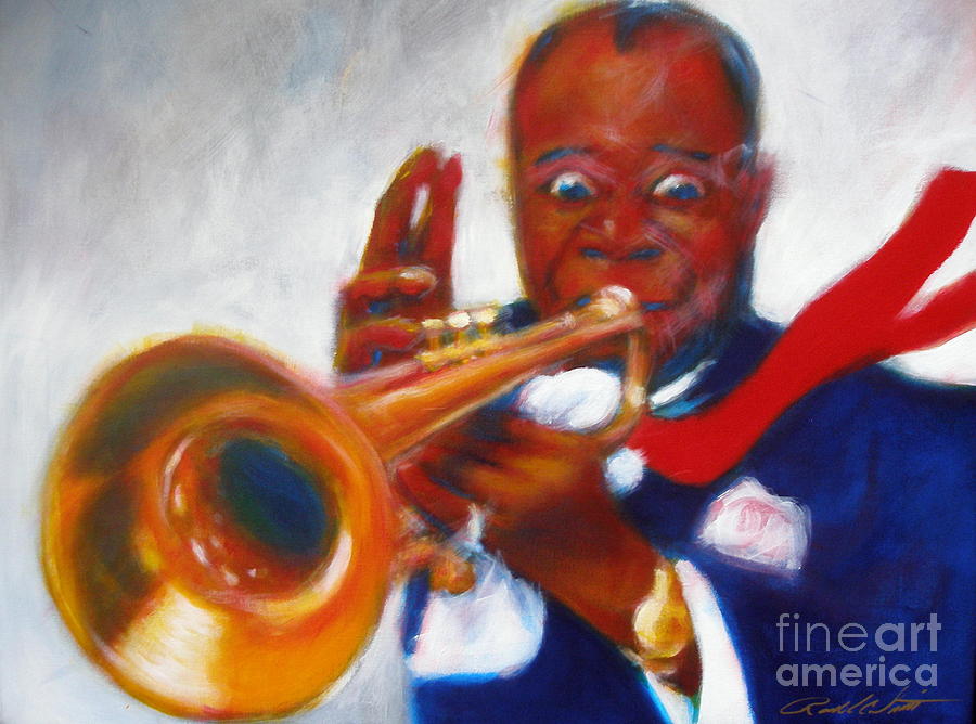 Louis Armstrong Painting by Ronald Smith - Fine Art America