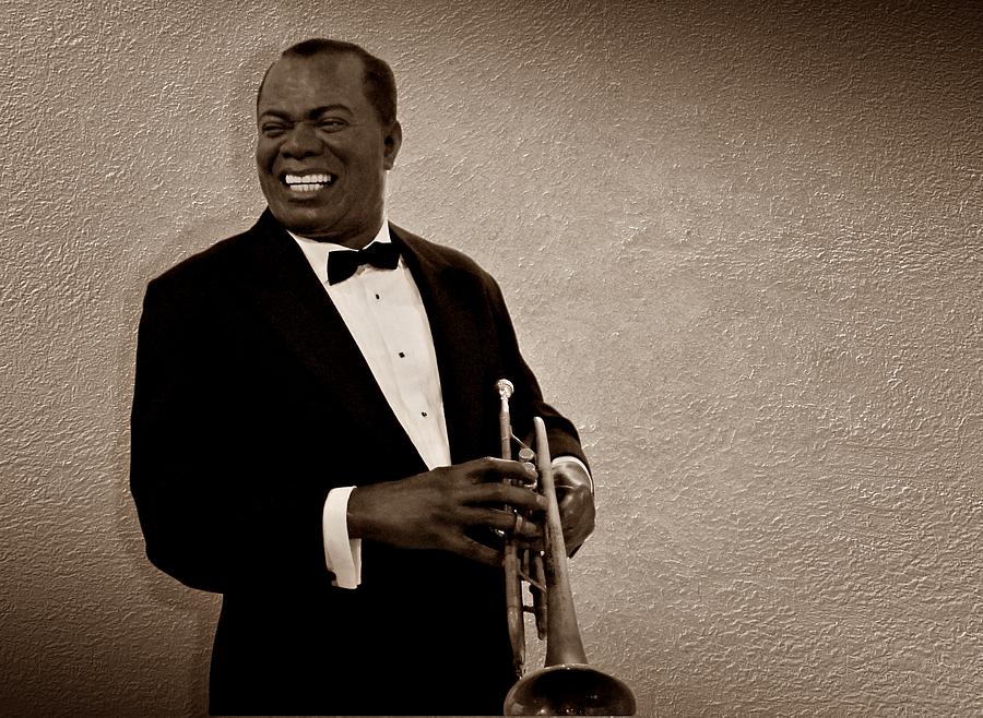 Louis Armstrong S Photograph by David Dehner